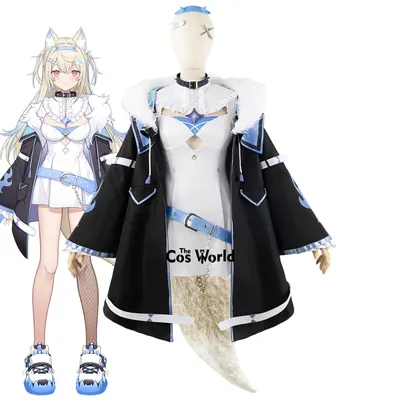 Virtuelle youtuber vtuber hololive fuwawa abyssgard uniform outfits anime cosplay kostüme Image