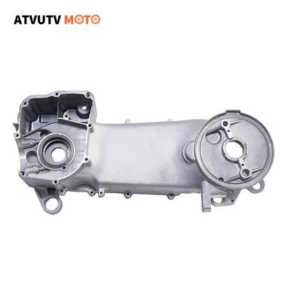 Motorrad Linke Seite Kurbelgehäuse Abdeckung Für Gy6 125cc 150cc 152qmi 157qmj 1p52qmi 1p57qmj Scooter Moped 460mm 510mm