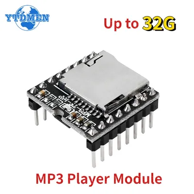 Mini MP3 DF Player Modul Board MP3 Audio Voice Decode Board für Arduino Unterstützt TF Karte U-Disk Image