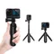 Für Gopro Vlog Stativ faltbares Stativ Mini tragbares Ein beins tativ für Go Pro Hero 12 11 10 schwarz Session Osmo Action Kamera Zubehör