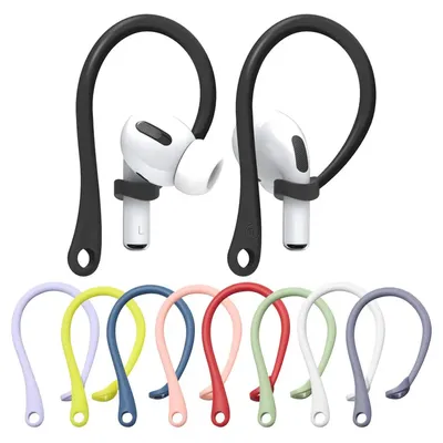 Weiche Silikon-Anti-Lost-Ohr haken für Apple Airpods 1 2 3 Pro-Ohr stöpsel Sichere Passform Haken Image