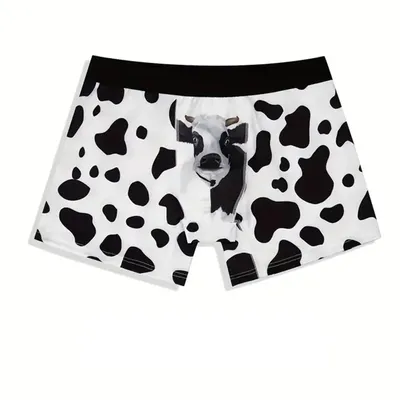 Männer Sport Boxer Unterwäsche Unterhose Sport Schwarz M L XL Druck Lüften Mode Fitness Casual Image