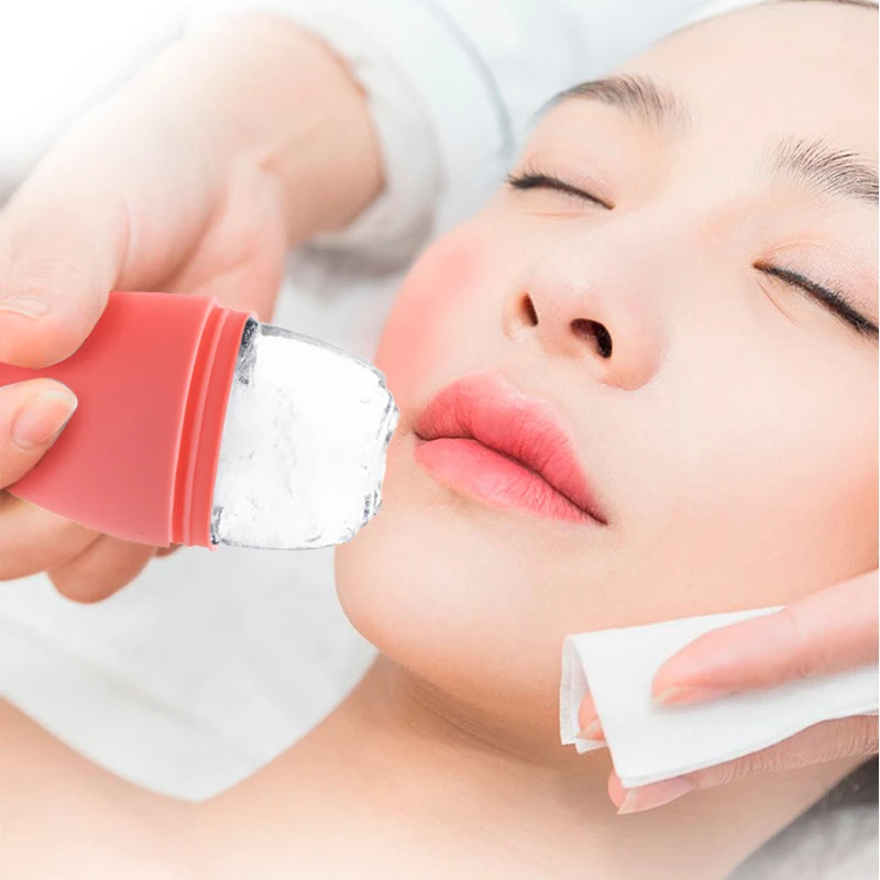 1pc neue Eis gesichts walze für Gesichts-und Augen schwellungen Gesichts massage gerät Kontur und verbessern Hautpflege & Glow Ice Gesichts walzen form Image