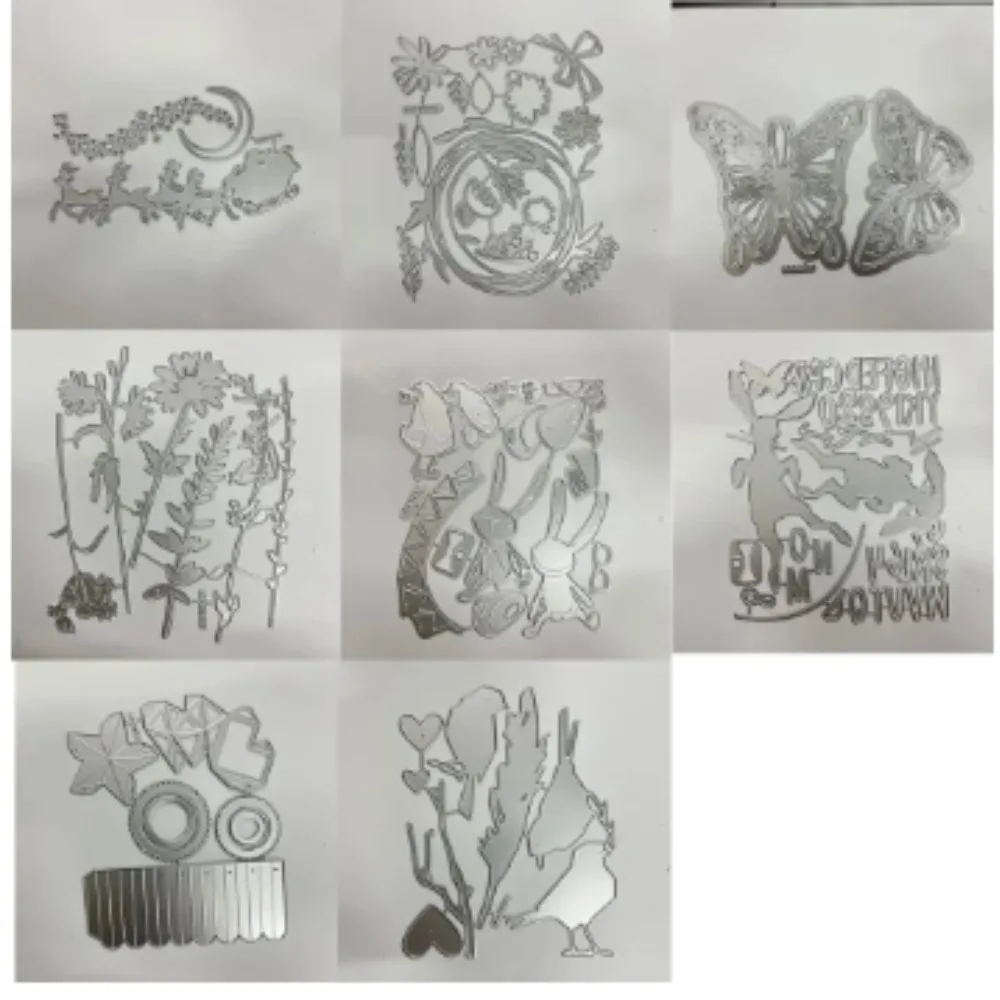 2024 neue Tim Holtz Ostern schneiden stirbt Neuankömmling DIY Formen Scrap booking Papier machen Handwerk Vorlage hand gefertigt Image