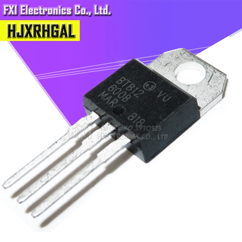 100pcs BTA12-600B BTA12-600 zu-220 to220 bta12 Image