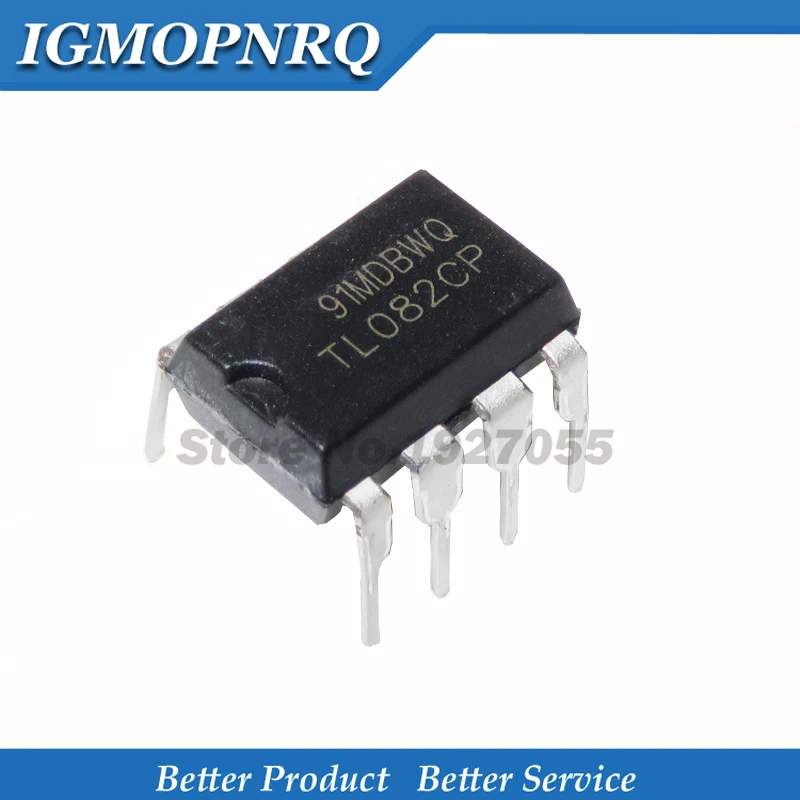 10pcs tl082cp dip8 tl082 dip-8 tl082c 082cp neu Image