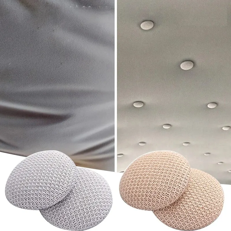 40Pcs Auto Decke Reparatur Schraube Auto Innen Dach Tuch Clip Befestigungs Niet 2cm Universal Auto Dach Reparatur Zubehör Image