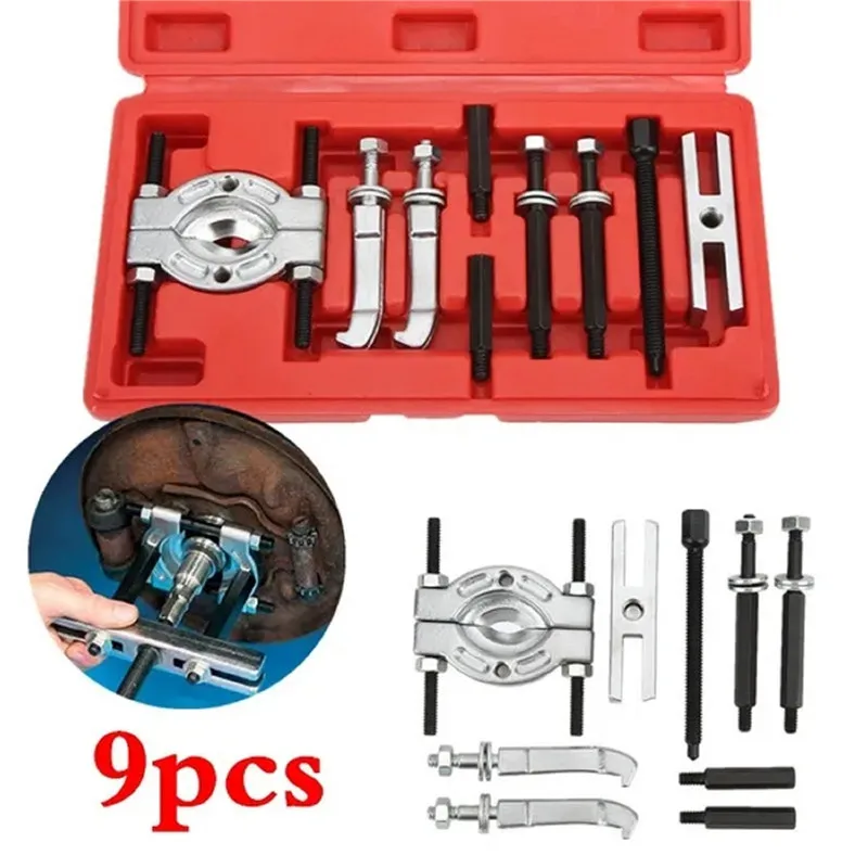 9 stücke Praktische Lager Puller Motorrad Lager Removal Tool Puller mit Box Motorrad Interne Lager Puller Kits Mit Box Image