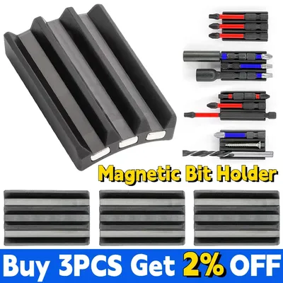 Magnet bohrer halter Bohrer halter Organizer Magnet bohrerst änder für Milwaukee Impact Driver Bohrer Zubehör für Elektro werkzeuge