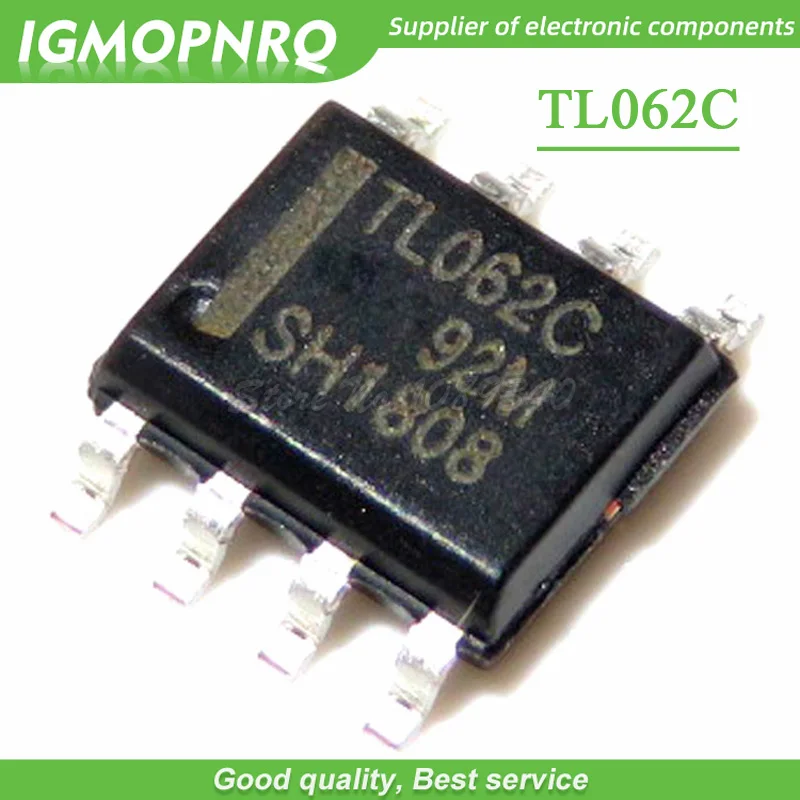 10 stücke tl062cdr sop-8 tl062c sop8 tl062 sop 062c Image