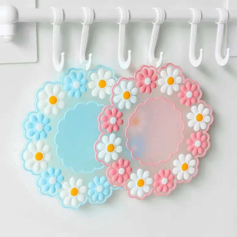 Daisy Anti-Verbrühungen Matte Abendessen Matte Teller Platte Wärmedämmung Matte Tisch Matte Anti-Verbrühungen Haushalt Schüssel Matte untersetzer Silikon Matte