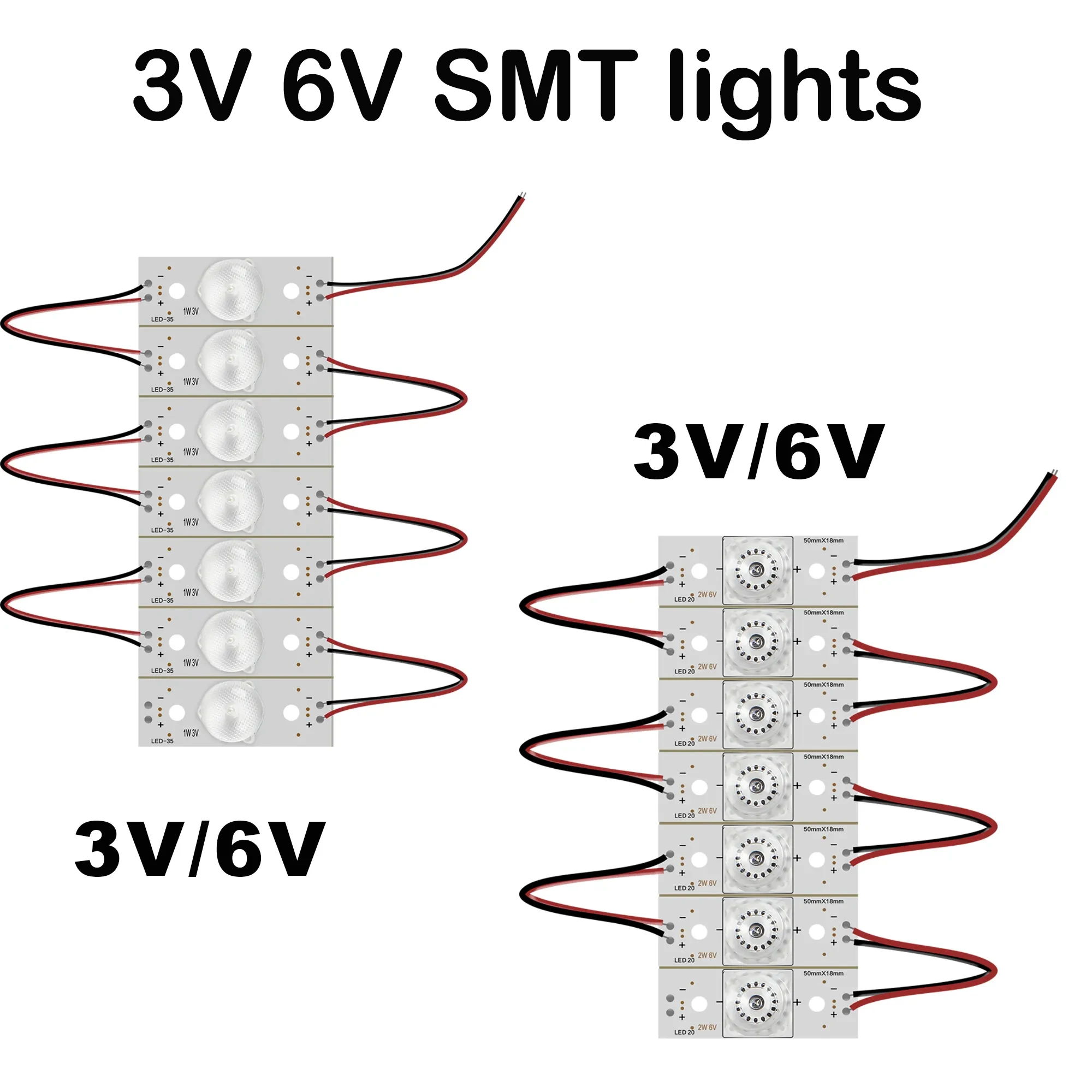 210 stücke 3V 6V LED-Leuchtdiode smd Licht perle mit optischem Linsen fliter für 32-65 LED-TV-Reparatur Image