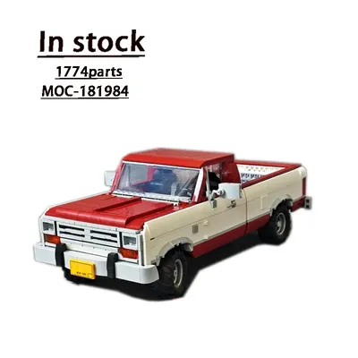 Neue MOC-181984RAM 1990 Supersport wagen Montage Nähen Baustein Modell 1774 Teile Kinder Geburtstag Image