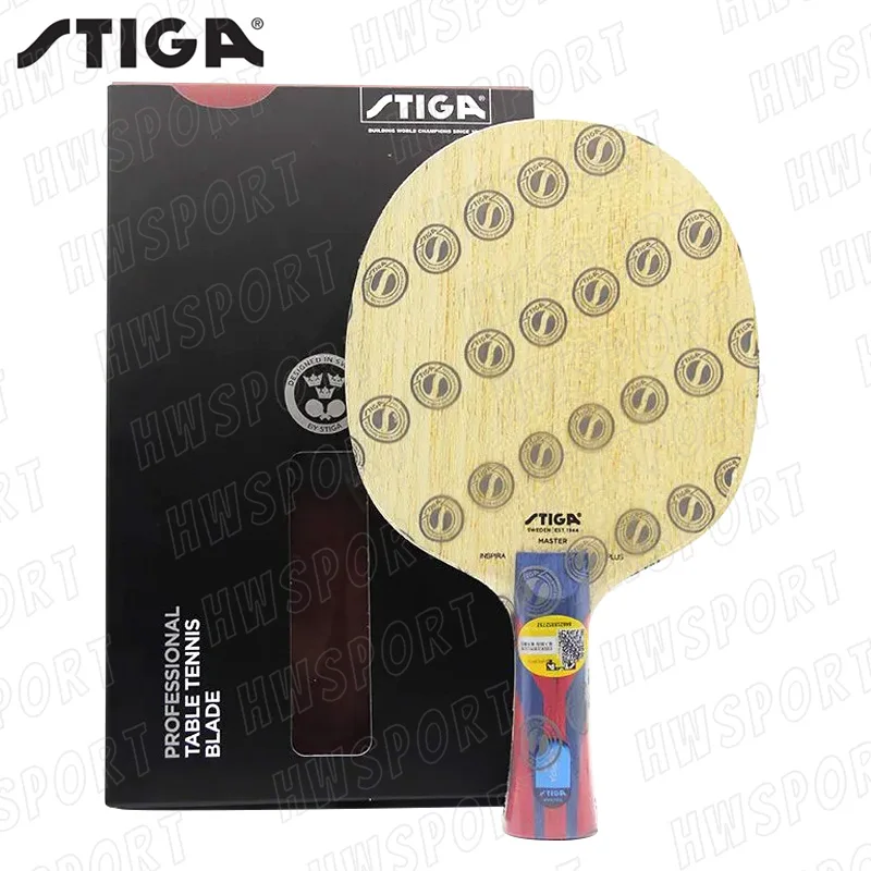 Stiga Inspira plus Tischtennis klinge Professional aus 5 Holz 2 Alc Tischtennis klinge Carbon von Wang Manyu verwendet Image