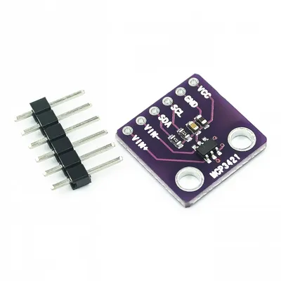 Mcp3421 i2c SOT23-6 Delta-Sigma-ADC-Bewertungs modul platine für ein serielles Analyse modul Image