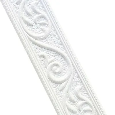 1pc 3D Fliesen DIY Aufkleber Wasserdichte Sockelleiste Aufkleber Grenze Selbstklebende Dekorationen Image