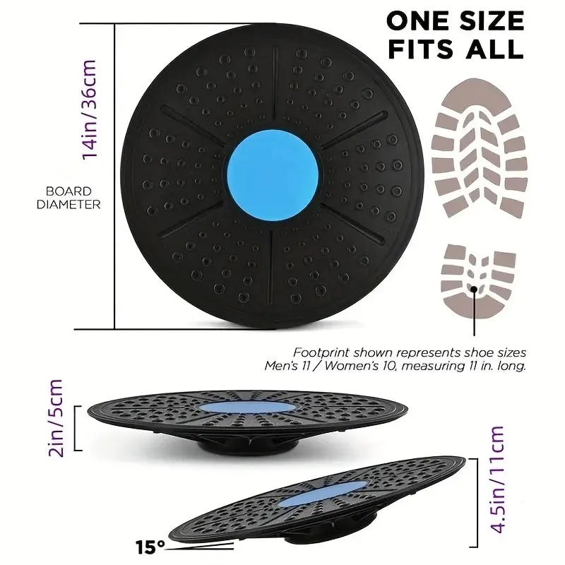 1 pc Yoga Balance Board, Fitness Training Pedal, sensorisches Training Balance Board, Fitness geräte für die sensorische Rehabilitation