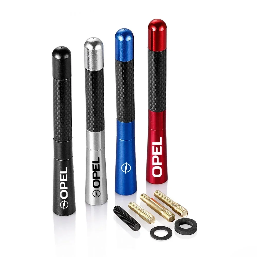 12 cm Carbon Faser Radio Auto Antenne Auto Zubehör Für Opel Astra H J G K Insignia Corsa C D Vectra C B Meriva a Zafira Image