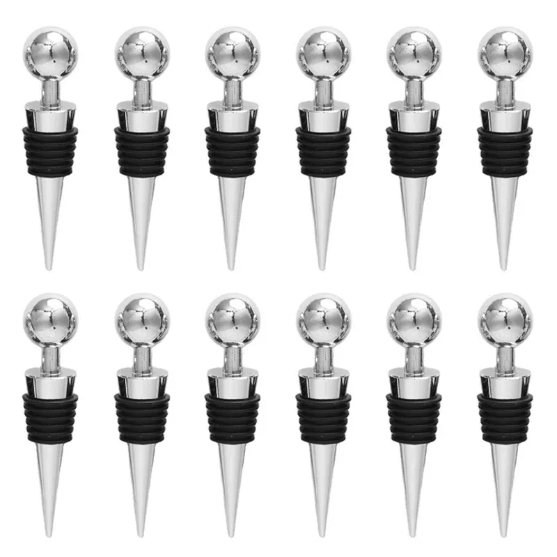 1/5/12 stücke Kunststoff Flasche Stopper Wein Lagerung Twist Cap Stecker Wiederverwendbare Vakuum Versiegelt Flasche Kappe Champagner stopper Geschenke Bar Werkzeug