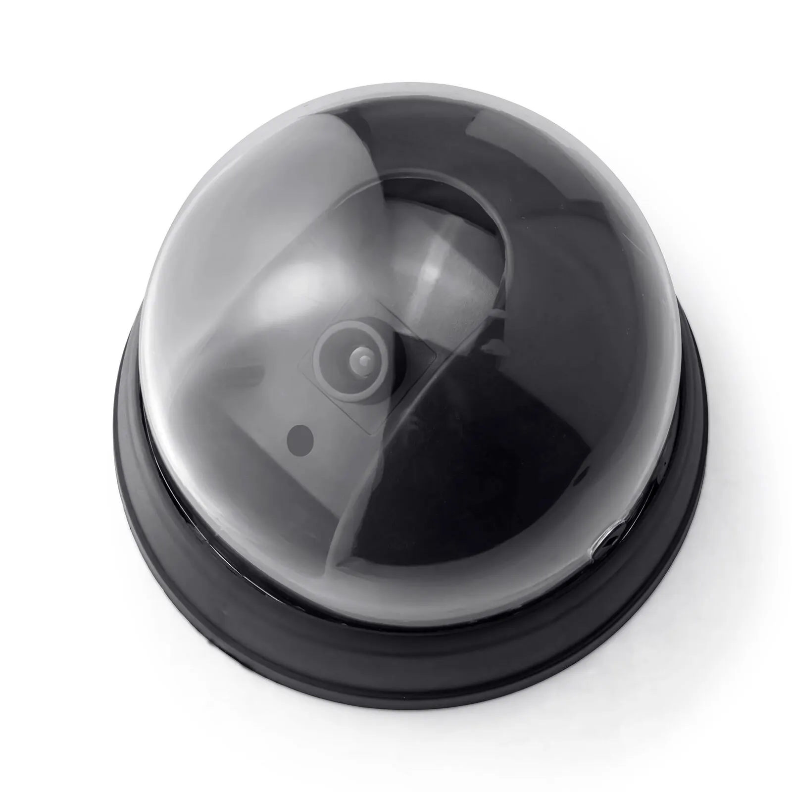 Fuers kreative schwarze plastik kuppel cctv dummy kamera blinkt led gefälschte kamera überwachung sicherheits system