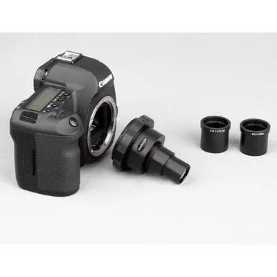 AmScope CA-CAN-NIK-SLR Canon und Nikon SLR/DSLR Kamera Adapter für Mikroskope
