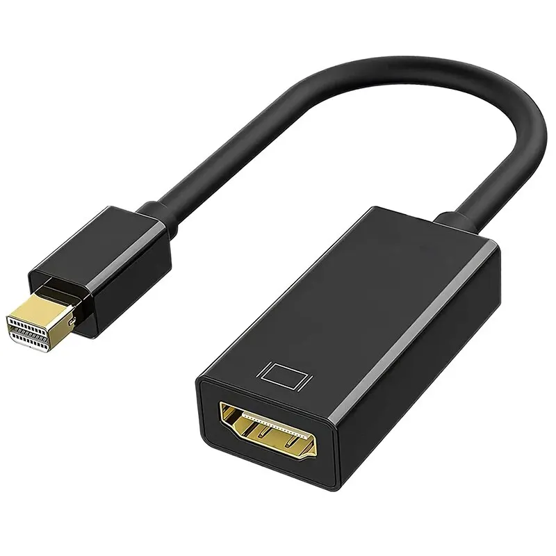 Mini Displayport Zu HDMI-kompatibel Kabel 4K Adapter 1080P Mini DP Stecker auf HDMI-kompatibel Weibliche für Apple MacBook Air Pro Image