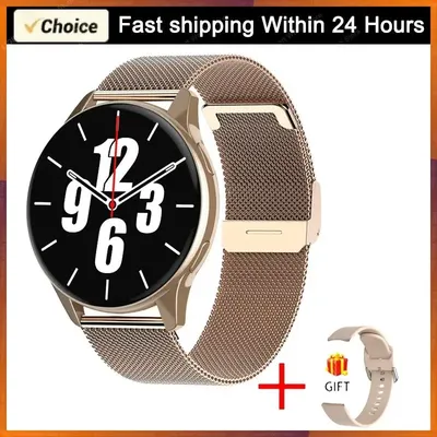 Lige smart watch nfc frauen neue wahl anruf digitaluhr ip68 wasserdichte lokale musik sound aufnahme smartwatch männer für android ios Image