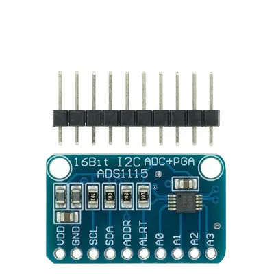 16-Bit-I2C ADS1115-Modul ADC 4-Kanal mit Pro Gain-Verstärker Image