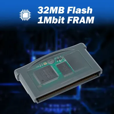 Gameboy Advance neu programmier bare Spiel kassette Flash-Speicher karte 32MB kompatibel für Image