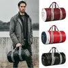 Sporttasche PU Leder Reisetaschen Duffle Männer Sport Fitness Business Casual Gepäck Handtasche Schuhe Schulter Wochenende Outdoor Tasche