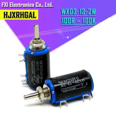 2 Stück WXD3-13 Serie 2,2 3,3 4,7 5,6 1k 6,8 k k k k k 10k 22k 33k 47k 100k Ohm WXD3-13-2W Draht Image