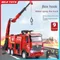Huina 1:18 Halb legierung Fernbedienung Van Feuerwehr autos 9ch Stadt technik Luft leiter Sprinkler LKW RC Spielzeug für Kinder Geschenk