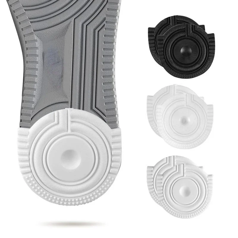 AFI Schuhsohle Aufkleber Sohle Verschleißfester Gummiaufkleber Fersenschutz Selbstklebender, maßgeschneiderter Sport-Anti-Rutsch-Aufkleber Image