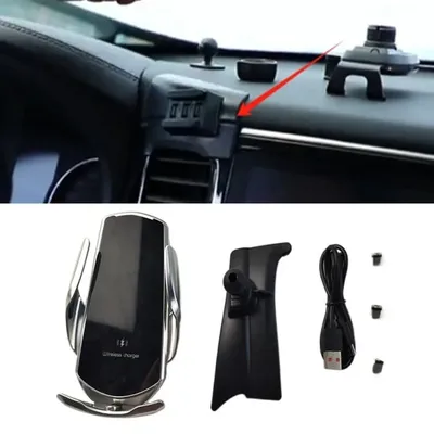 15w Schnell ladegerät kabelloses Ladegerät Auto halterung Telefon halterung automatische Klemmung für Mitsubishi Outlander 2013-2017 Image