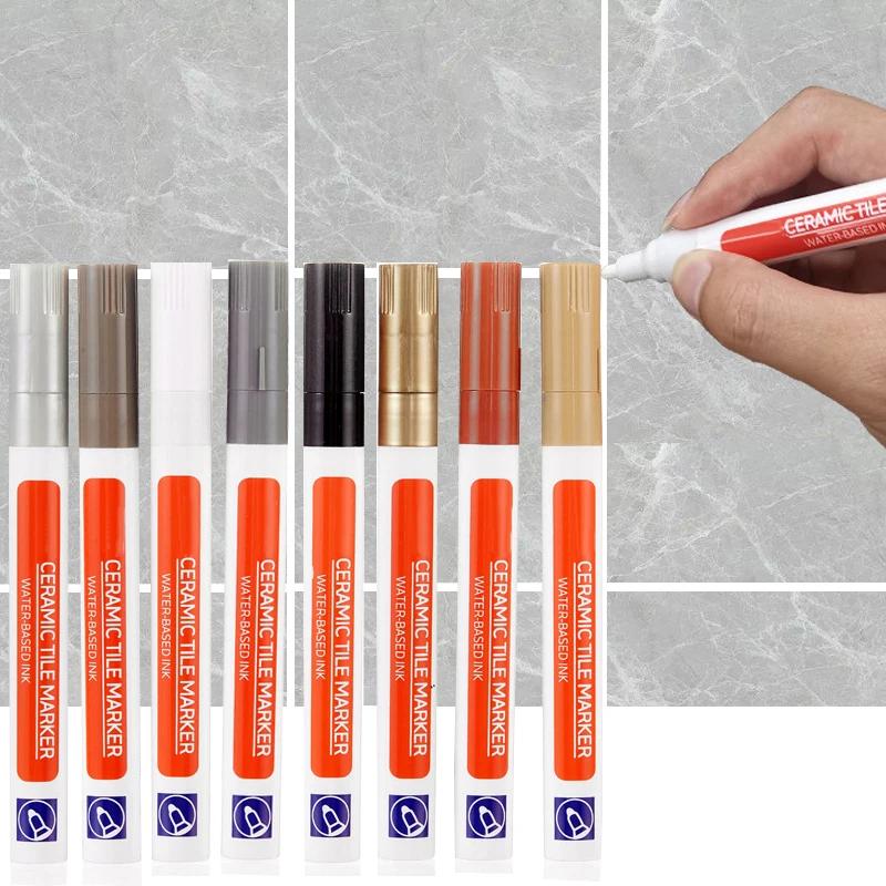 1PC Keramik Fliesen Badezimmer Wand Boden Fliesen Lücke Farbe Reparatur Anti Schimmel Wasserdichte Whiteboard Farbe Reparatur Stift Reiniger Agent Farbe