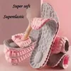 Extrem weiche, bequeme Einlegesohlen für Damen – anpassbare Elastizität, atmungsaktiv und schweißableitend – perfekt für Sport- und Freizeitschuhe, Rosa, Größe 35–45