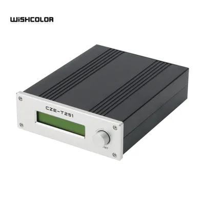 Wish color CZE-T251 lange Abdeckung FM Broadcast-Sender 0-25W einstellbar 87-108MHz Mono-Stereo für Image