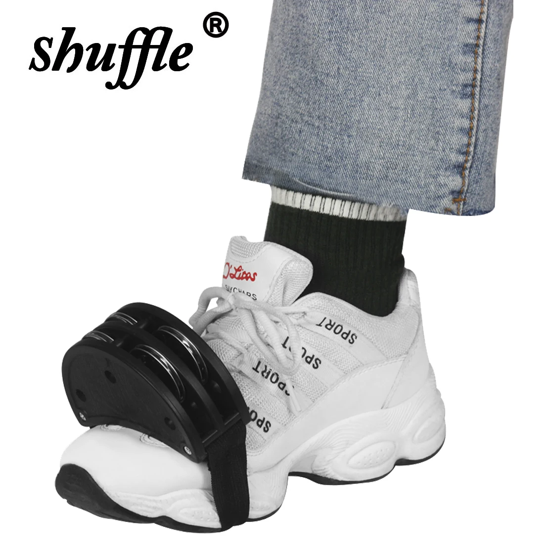 Orff Fuß Tamburin Glocken Trommeln Elliptische Cajon Box Trommel Begleiter Hand Fuß Jingle Tamburin Percussion Musik Instrument Image