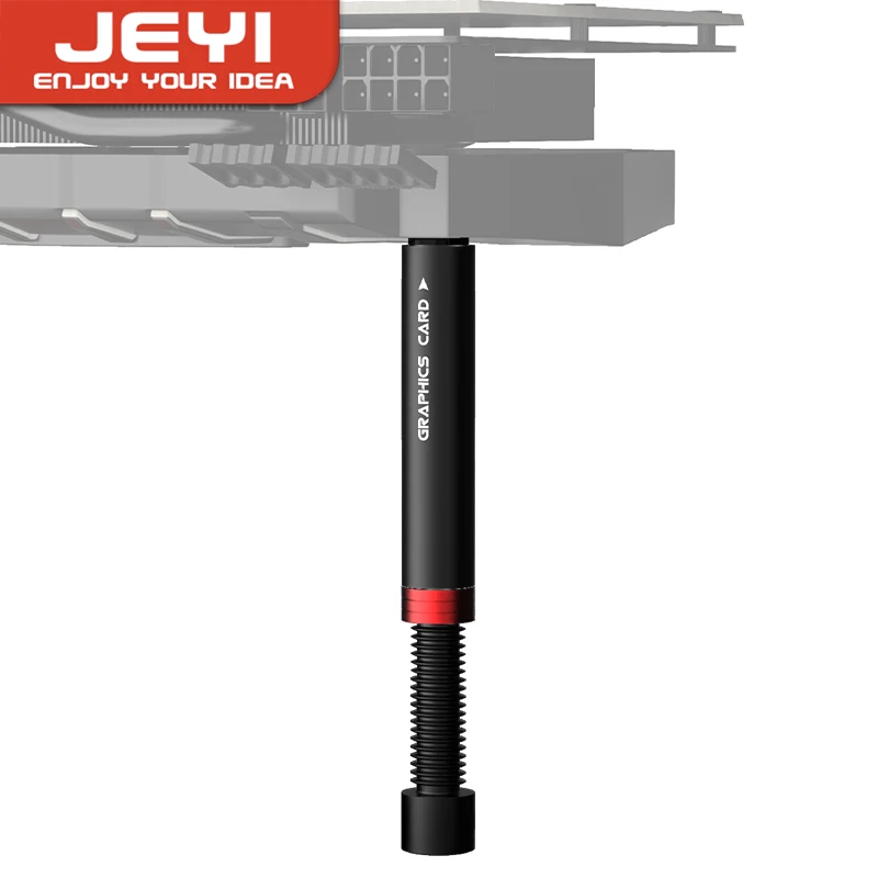 Jeyi Grafikkarte Klammer GPU-Halterung, IBrace-8 universelle Grafikkarte VGA Grafikkarte Halter Desktop-PC-Fall Image