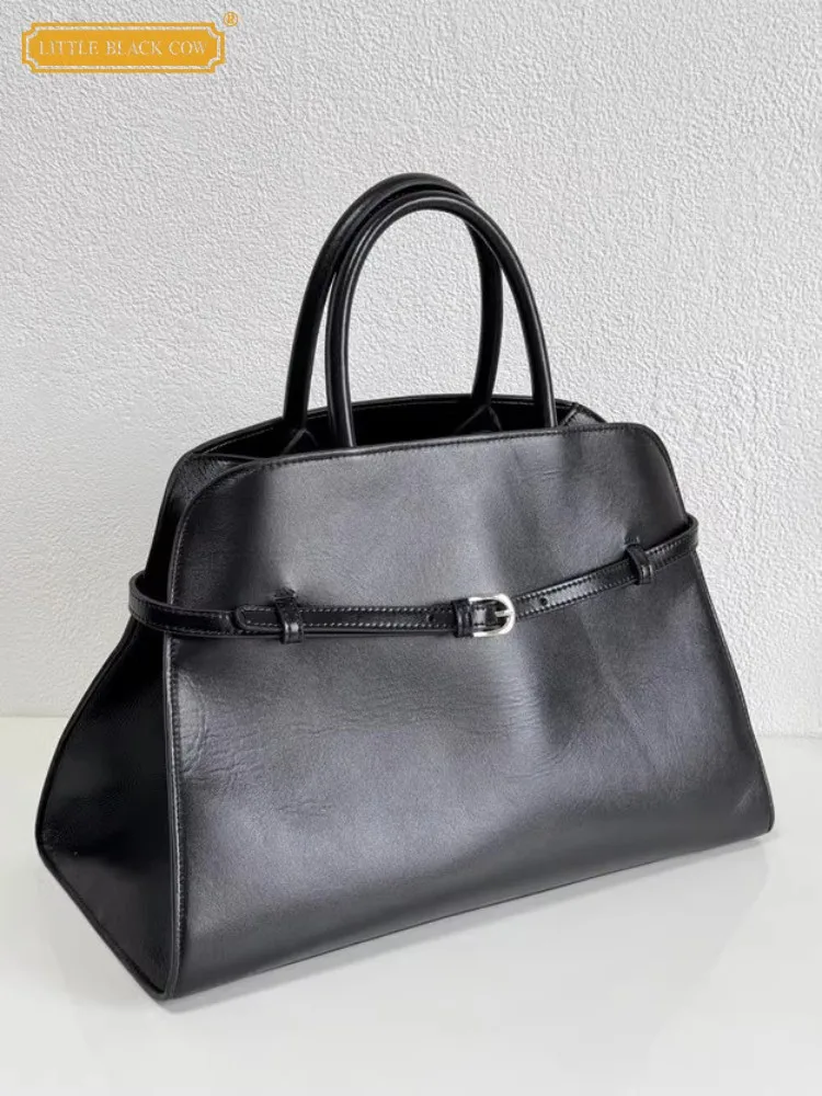 Hohe Qualität Kuh Split Leder Tasche Büro Damen Tote Handtasche Große Kapazität Casual Einzelnen Schulter Tasche Frauen Messenger Taschen