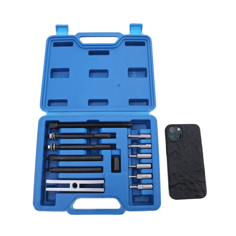 13-teiliger Plug-In-Lager abzieher Kleine Lager klemme Kugelnut abzieher Dreibacken-Innenlager-Handhabungs-und Wartungs werkzeug Image