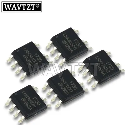 5 teile/los lnk304dn lnk306dn lnk306dg lnk302dn lnk302dg lnk302 tny175dg tny176dg sop-7 Chipsatz Image