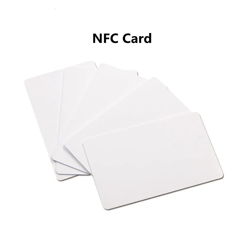 10 stücke ntag213 ntag215 ntag216 nfc karte 13,56 mhz 14443a protokoll nfc forum typ 2 tag für alle nfc handys Image