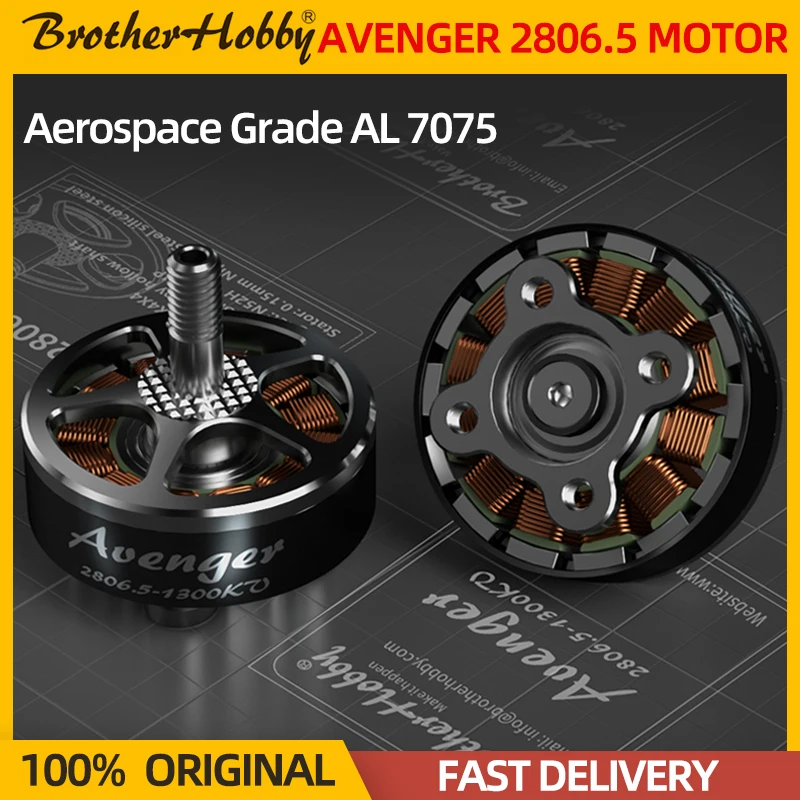 4 Stück Brother hobby Avenger 2806,5 bürstenloser Motor 1300/1460/1920kv 4-6s fpv Racing Langstrecken-Freestyle-Drohnen-Quadcopter
