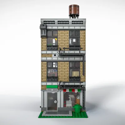 1551pcs Stadtstraße ansicht Magier Versteck modulares Haus Moc Bausteine Architektur Modell DIY Kinder Ziegel Spielzeug Weihnachts geschenke Image