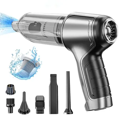Auto Staubsauger tragbarer Staubsauger starke Absaugung drahtlose Hand Mini-Staubsauger leistungs starkes Gebläse für Auto nach Hause Image