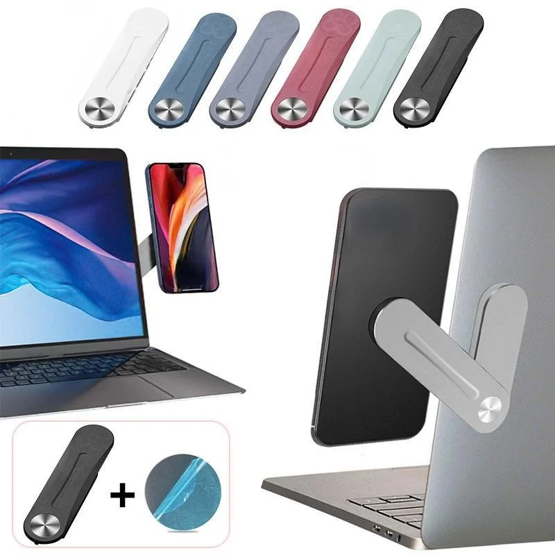 Magnetische Klapphalterung Telefon Ständer Halter Verlängerung Multi Screen Einstellen Unterstützung Laptop Seite Montieren Verbinden Tablet Halterung Image