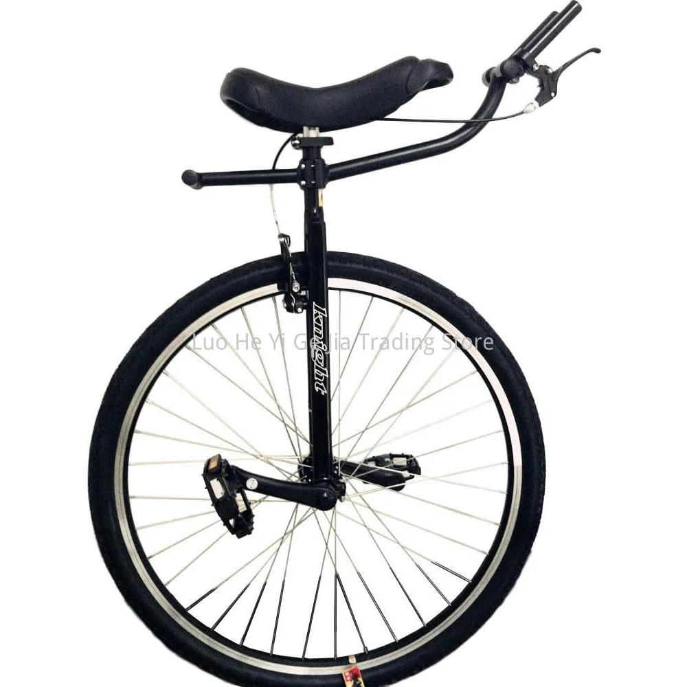 28'' Einrad mit Lenker und Bremse, robustes 28-Zoll-Einrad für Erwachsene, 200 Pfund Image
