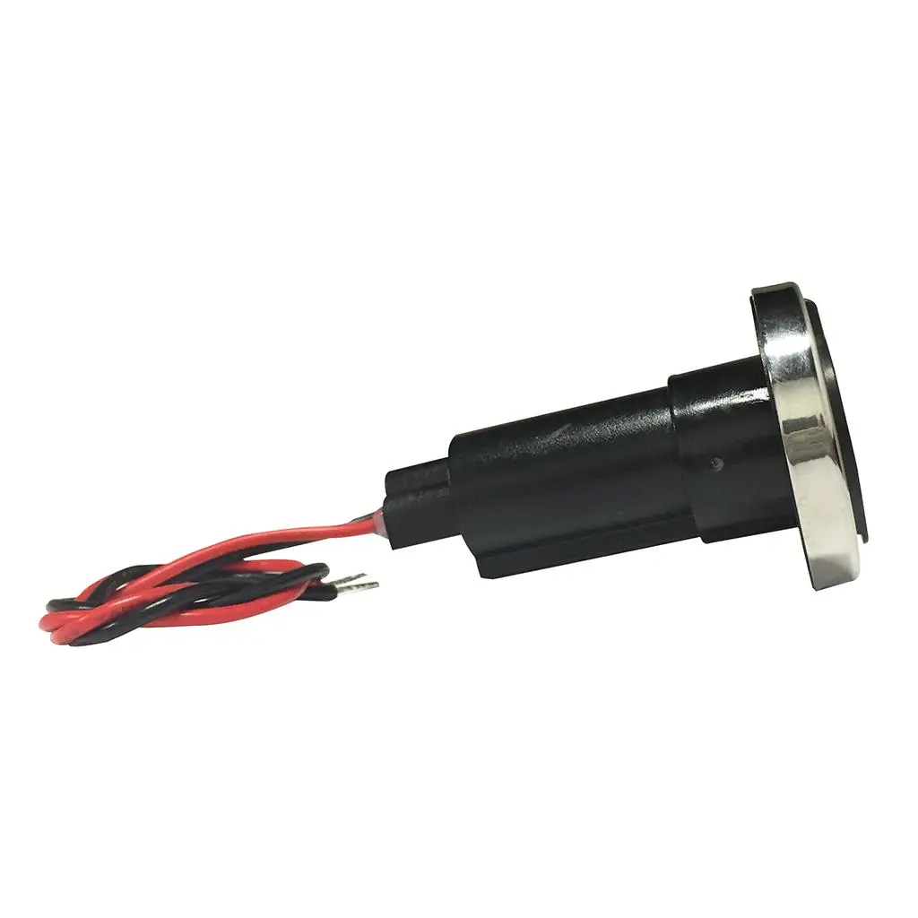 Universal Boot Heck Navigations licht Plug-In Basis 2-poliger Verriegelung kragen Mast Licht Montage Basis rund Image