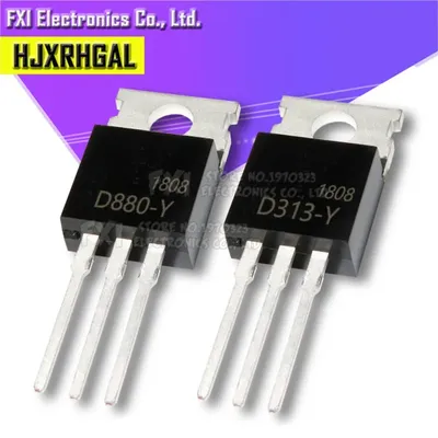 10 Stück d313 Transistor 2 sd313 bis-220 original authentisch 2 sd880 d880 Image